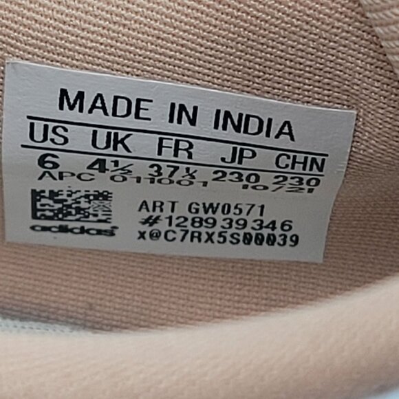 Adidas Stan Smith Women's White Halo Blush Sneakers GW0571 US Size 6 NWT - Picture 8 of 8